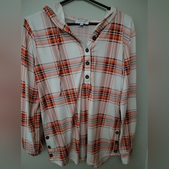 Ladies long-sleeved with hood - Picture 3 of 3